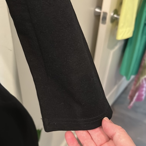 Homeyee black Bodycon dress with large accent bow size 12/2XL - Picture 3 of 8